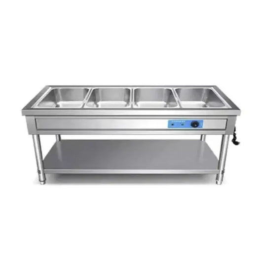 Bain Marie 4 GN with Stand – Stainless Steel AISI 304 Food Warmer 2.5KW Made in UAE