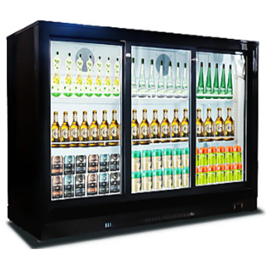 GN3100TN/WP Bar Cooler 3 Door | Italian Technology Beverage Refrigerator