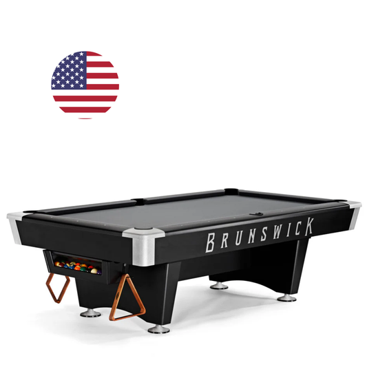 8ft Brunswick Black Wolf Pro Pool Table | Billiard Table