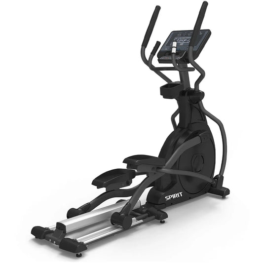 Spirit Fitness CE800+ Elliptical Commercial Cross Trainer -Grade, Self-Generating, 20" Stride - COOLBABY