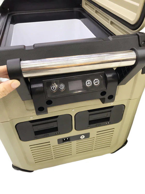 45L Camping Car Refrigerator Freezer Cooler Box with Compressor | Portable Car Fridge