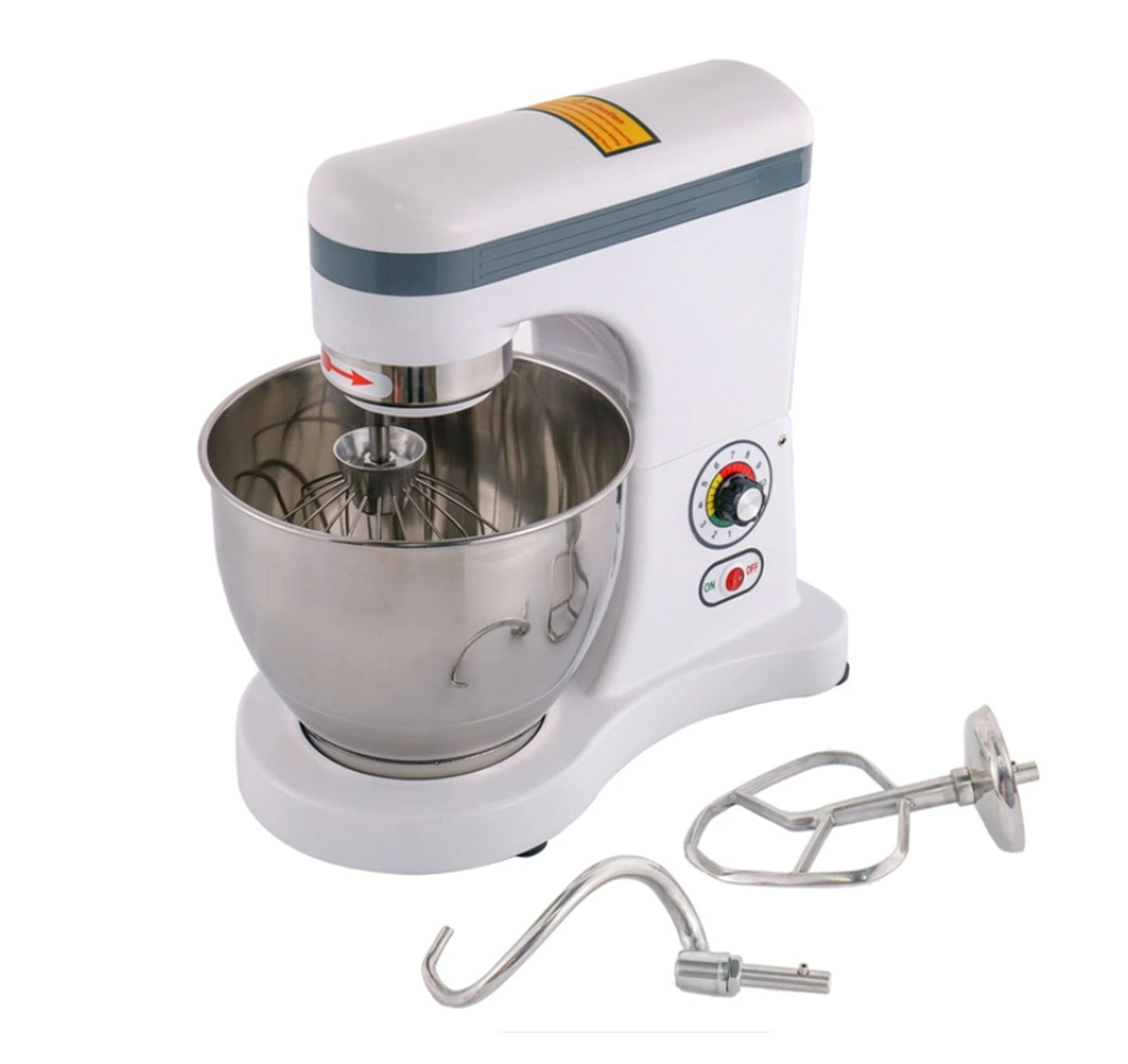 Cake mixer – MIXB7 - Commercial Bakery Heavy Duty Planetary 3 In1 Kitchen Food Mixer Machine, Electric Bread Pizza, Cake Stand Mixer 7L for Dough