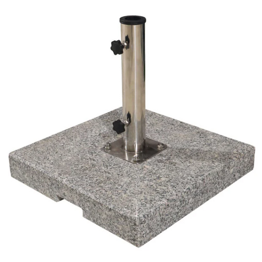 40kg Marble Umbrella Parasol Base | Heavy-Duty Outdoor Umbrella Stand