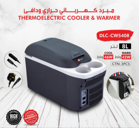 8L Thermoelectric Cooler & Warmer | Portable Car Fridge