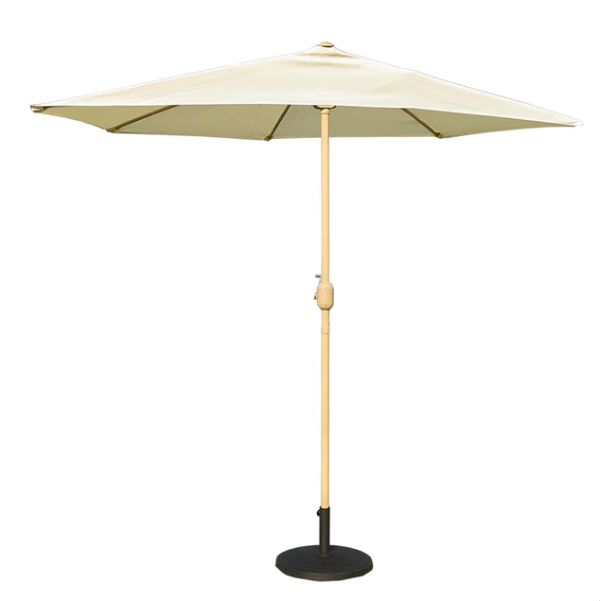 Outdoor Wall Half Umbrella Without Base | Space-Saving Patio & Balcony Umbrella
