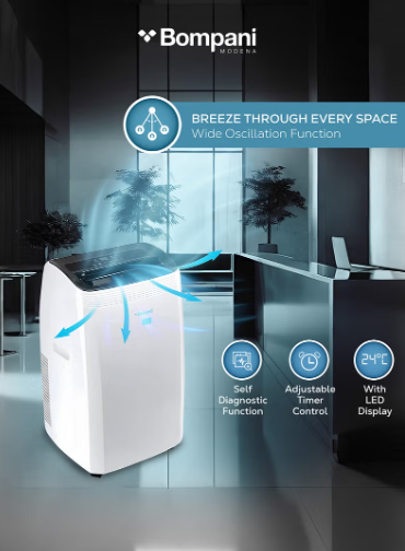 B016001 Portable Air Conditioner 16000 BTU (1.3 Ton) | Cooling & Heating AC