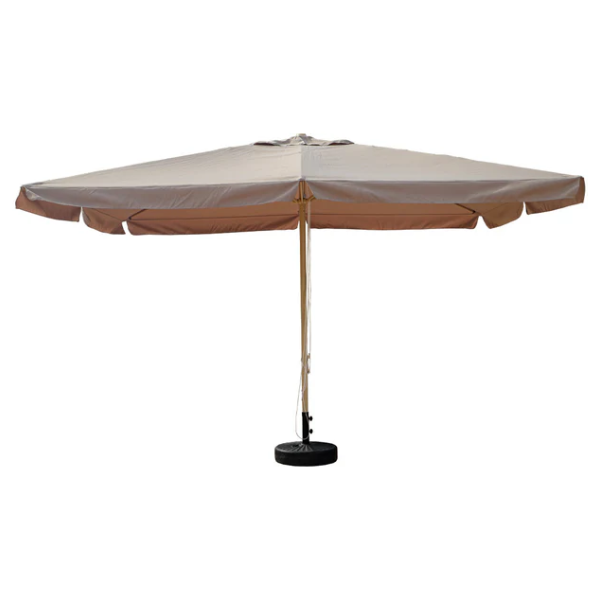 Outdoor Parasol Umbrella 360x250 cm Without Base | UV Protection Patio Umbrella