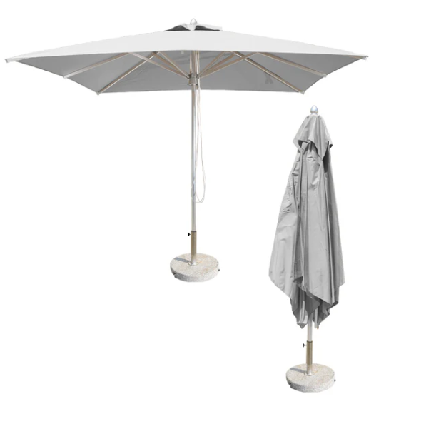 Square Garden Umbrella 270x300 cm Without Base | UV-Resistant Outdoor Patio Umbrella