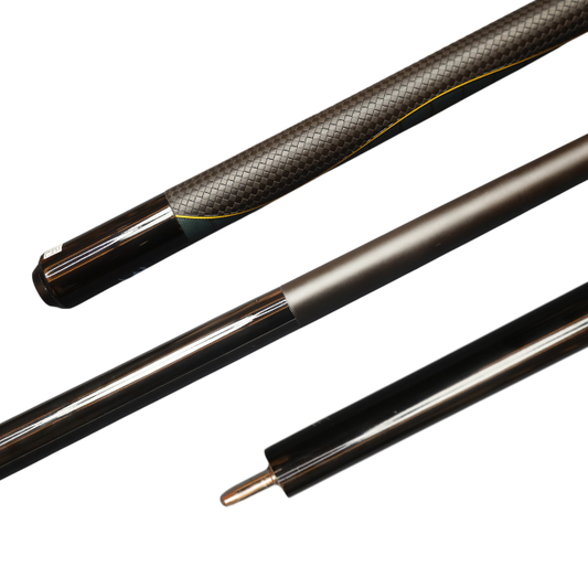 2pc Carbon Billiard Pool Cue/Black