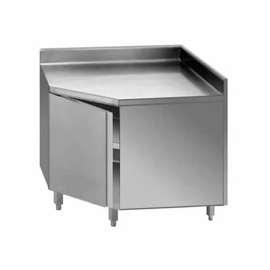 Commercial Corner Base Cabinet | AISI 304 Stainless Steel Kitchen Cabinet | 1000 × 1000 × 850 mm | Made in UAE