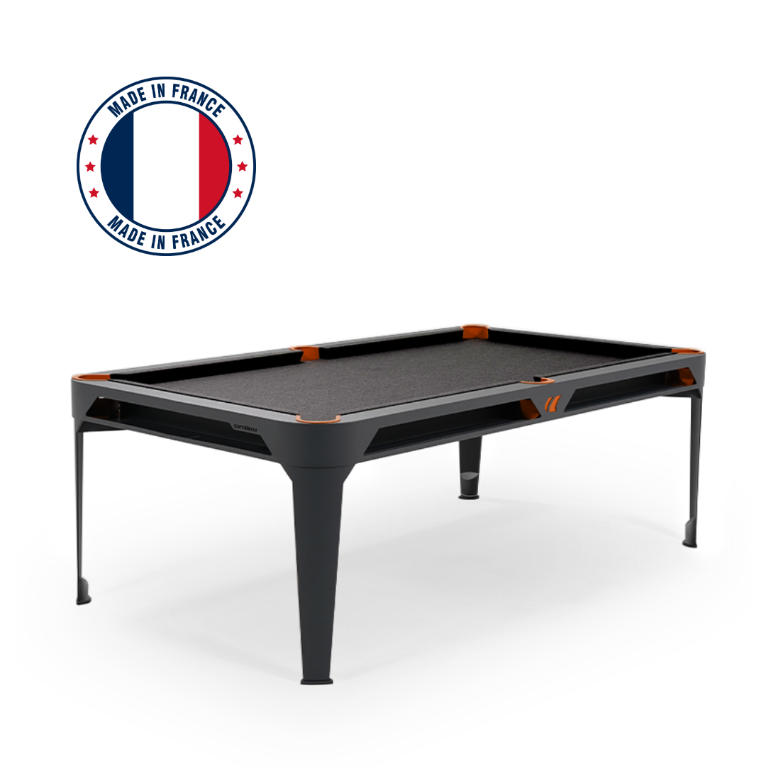 7ft Cornilleau Hyphen In & Outdoor Pool Table with Dining Top/Black