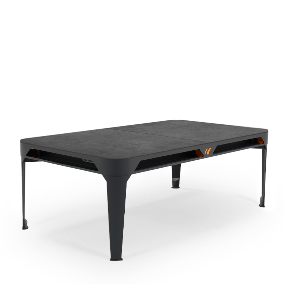 7ft Cornilleau Hyphen In & Outdoor Pool Table with Dining Top/Black