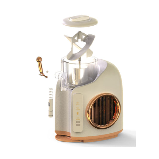 Frost Slush & Swirl 1.2L Soft-Serve Ice Cream & Frozen Treat Maker, No Freezing Required, Cone Storage Rack, Pro Cooling