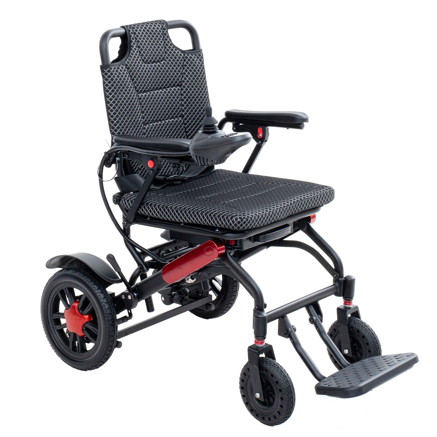 Lightweight Folding Electric Wheelchair – 200W * 2, 25km range, up to 150kg Airline Approval