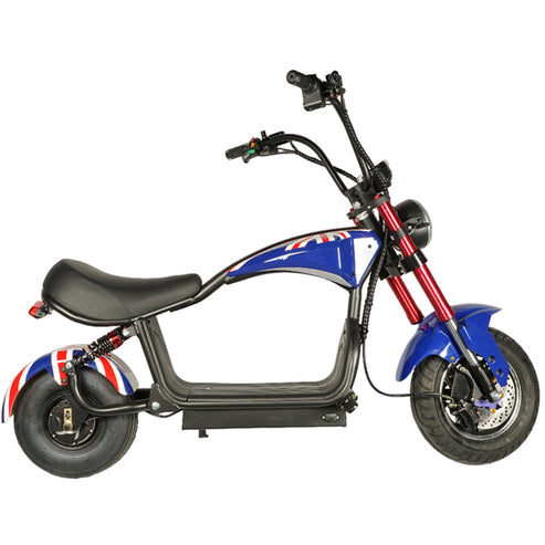 Small 1200W Harley Car Electric bicycle Electric Motorcycle - COOLBABY