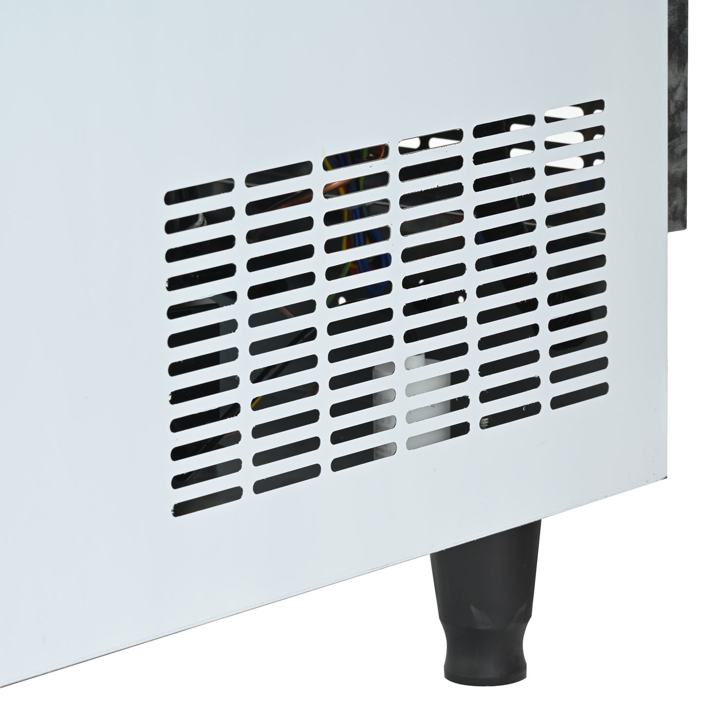 Commercial Ice Maker Machine, 120KGS/24H Stainless Steel under Counter Ice Machine with 45KGS Ice Storage Capacity, for/Restaurant/Bar/Coffee Shop