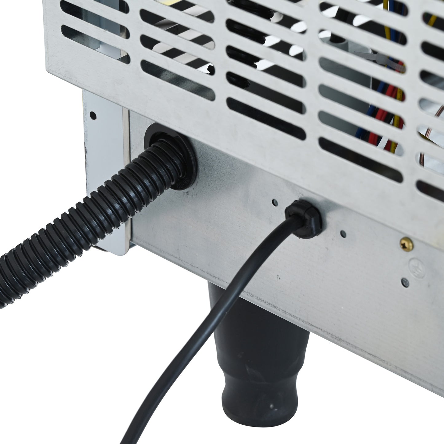Commercial Ice Maker Machine, 80KGS/24H Stainless Steel under Counter Ice Machine with 45KGS Ice Storage Capacity, for/Restaurant/Bar/Coffee Shop