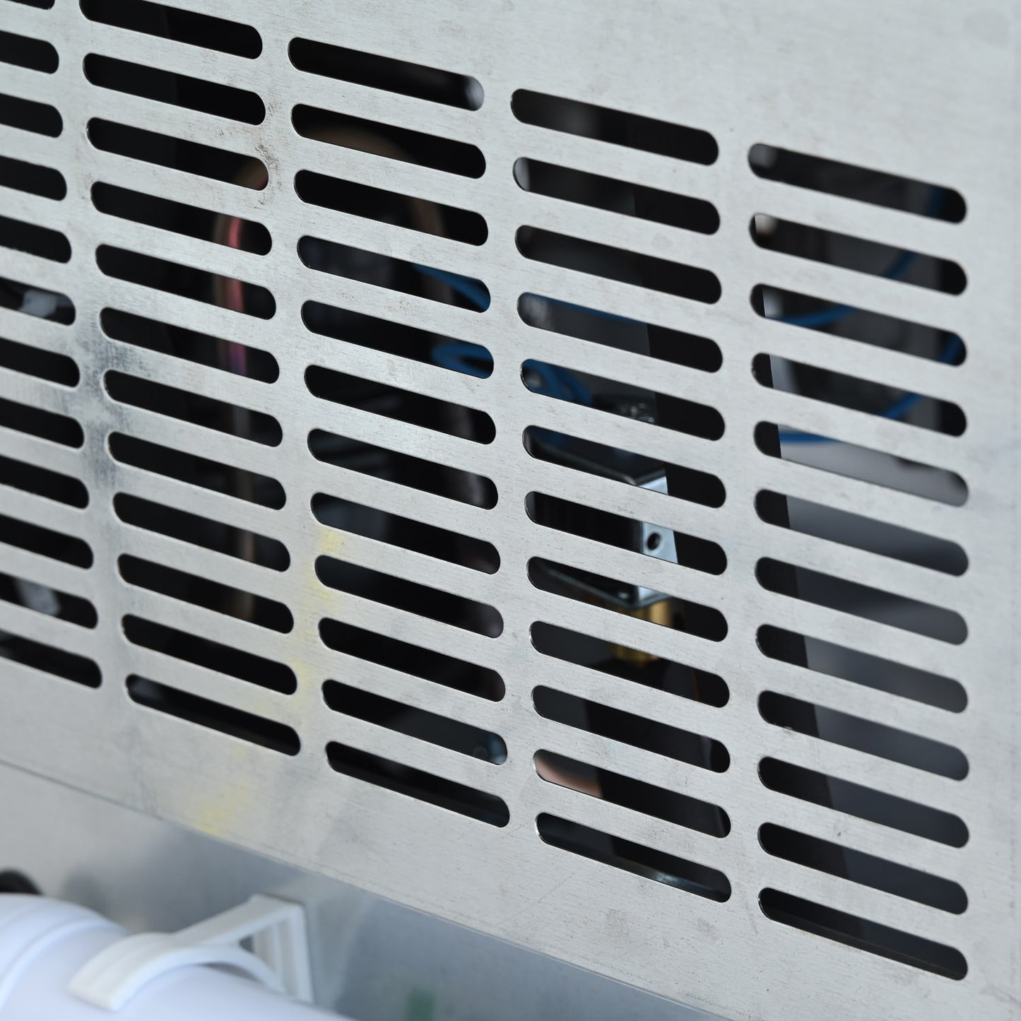 Commercial Ice Maker Machine, 120KGS/24H Stainless Steel under Counter Ice Machine with 45KGS Ice Storage Capacity, for/Restaurant/Bar/Coffee Shop