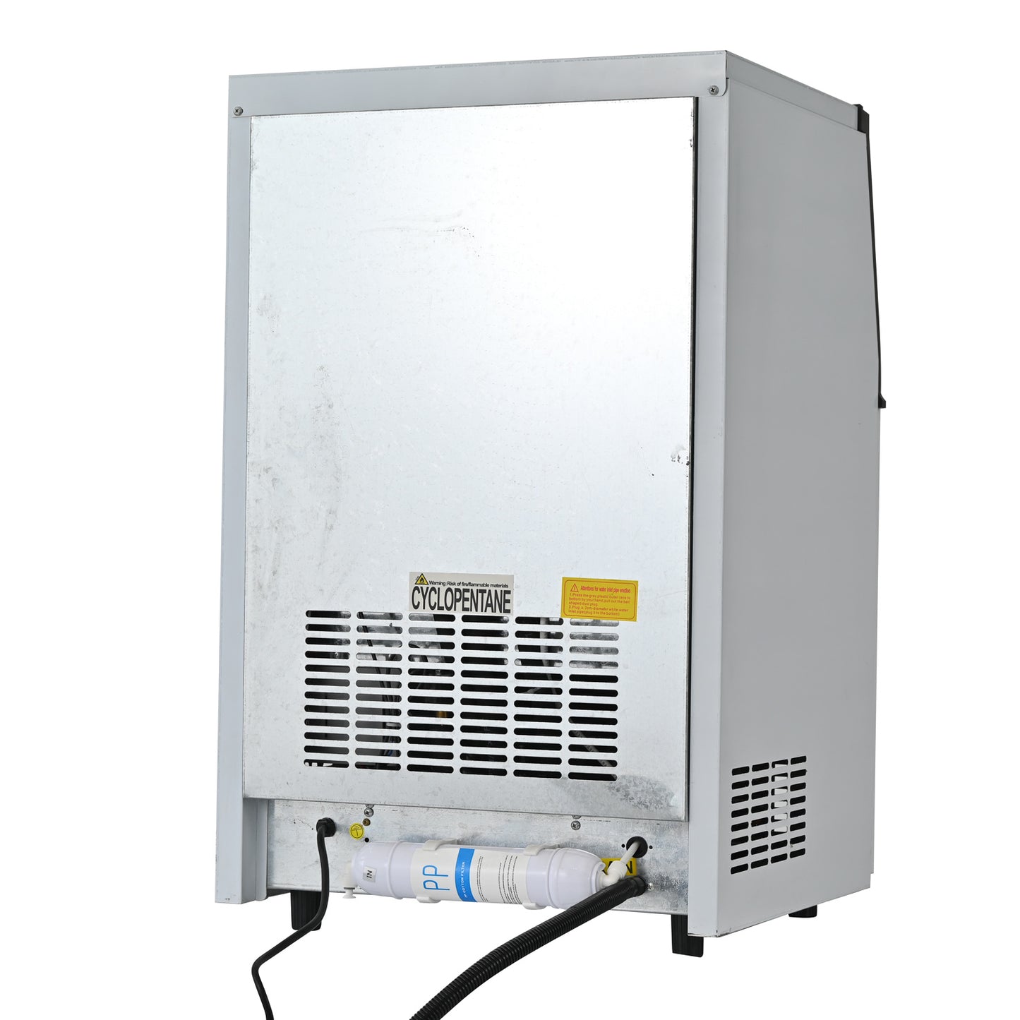 Commercial Ice Maker-68KG/day Large Capacity, 65 Ice Cubes are Made in 15 Minutes