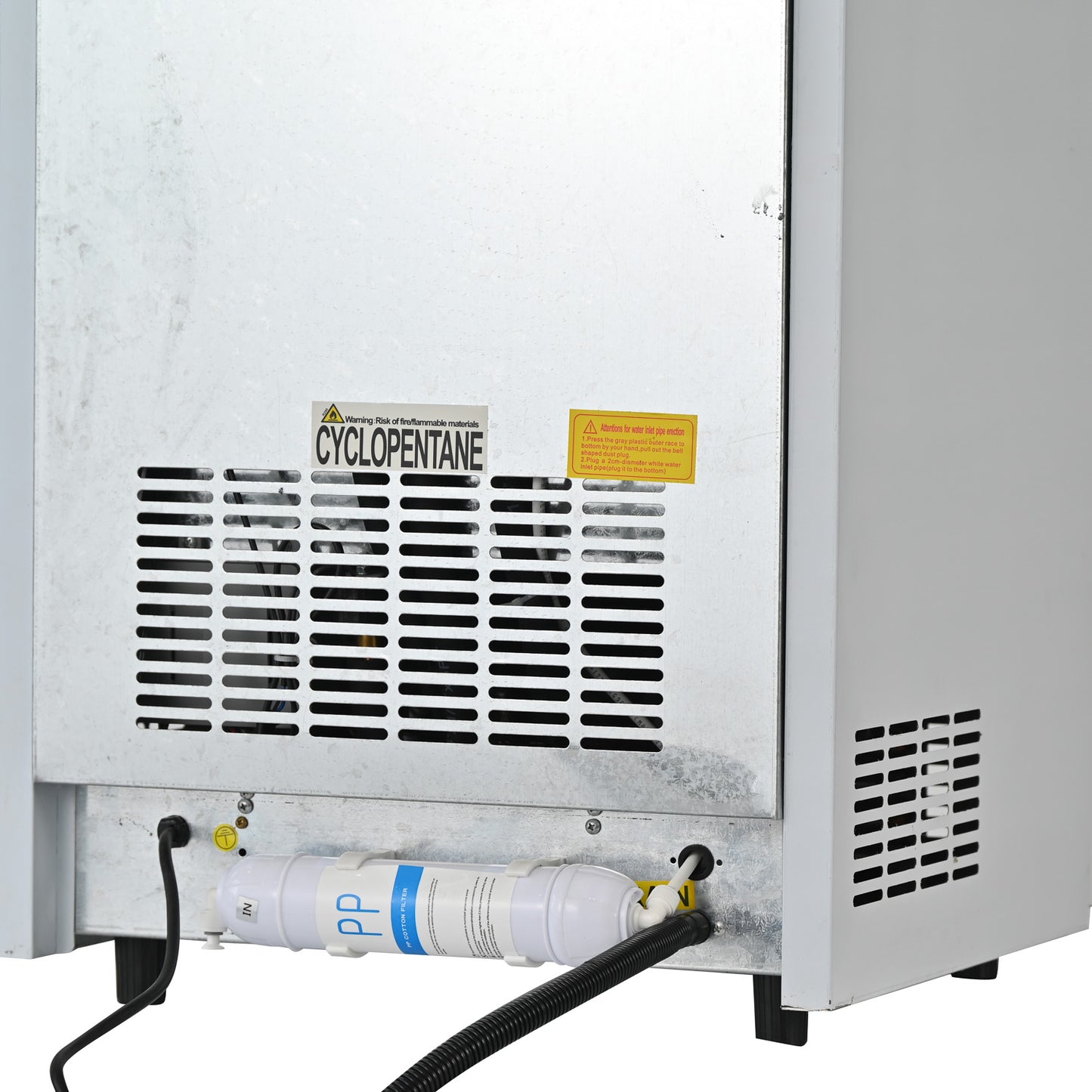 Commercial Ice Maker-68KG/day Large Capacity, 65 Ice Cubes are Made in 15 Minutes