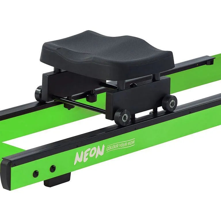 First Degree Fitness Neon Plus Fluid Rower - Adjustable Water Resistance, Ergonomic Design - COOLBABY