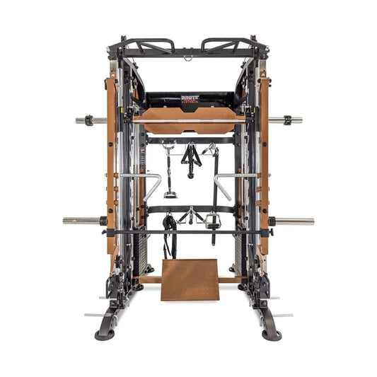 COOLBABY 360PTX Functional Trainer: Premium All-in-One Home Gym with Jammer Arm System and Smith Machine - COOLBABY