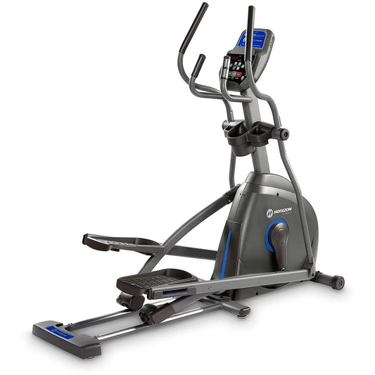 Horizon Fitness EX-59 Home Elliptical Cross Trainer with Bluetooth, 16-Inch Stride - COOLBABY