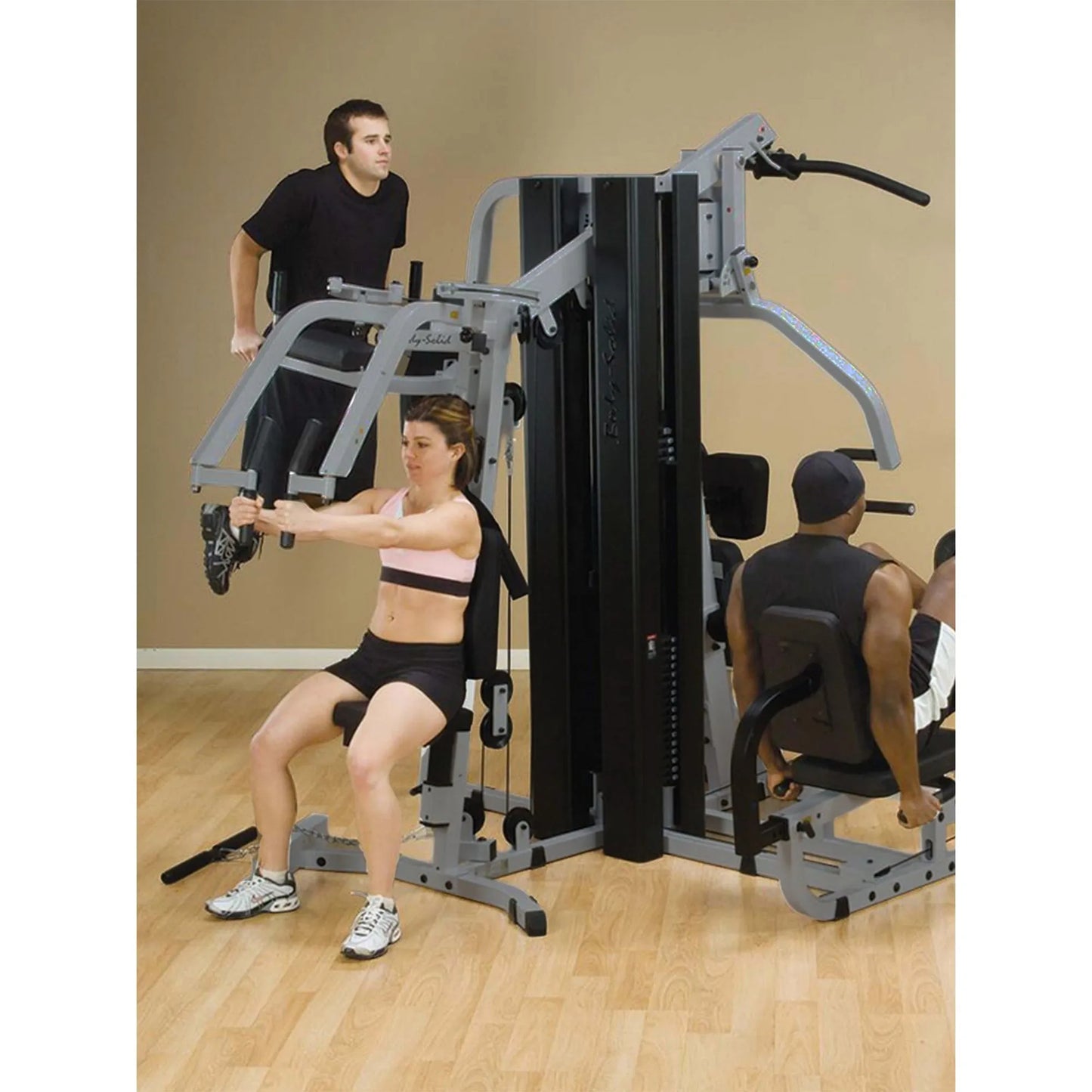 COOLBABY Body-Solid EXM3000 Home Gym with VKR30 Attachment: Ultimate Total-Body Workout Solution - COOLBABY