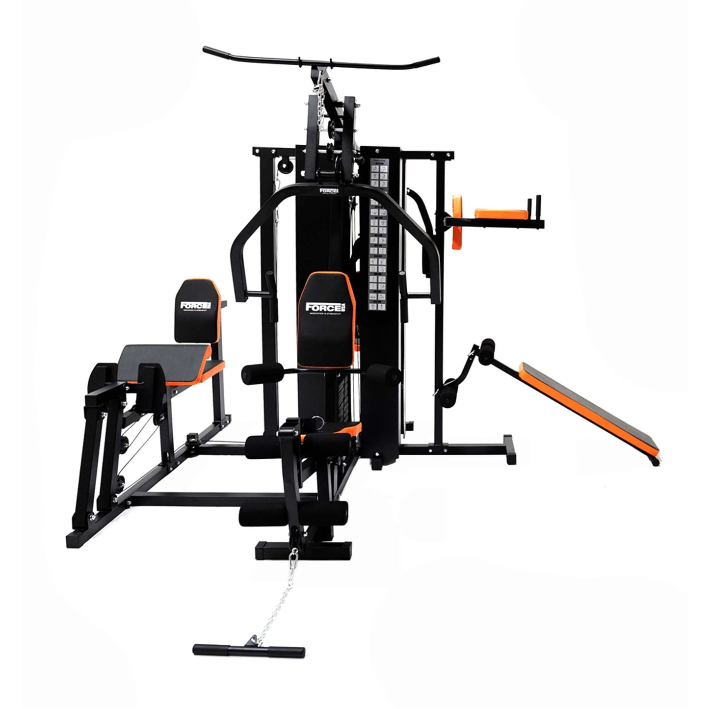 COOLBABY Force USA HG400 4-Station Multigym: Ultimate Home Gym for Full-Body Workouts - COOLBABY