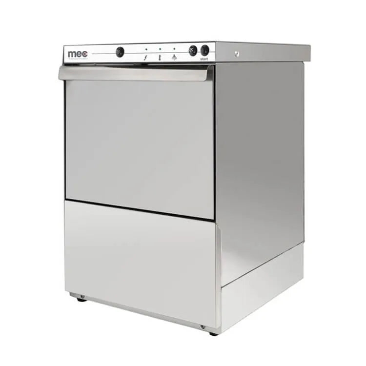 Commercial Glass Dishwasher with Peristaltic Dosing Pump | AISI 304 Stainless Steel | Made in Italy