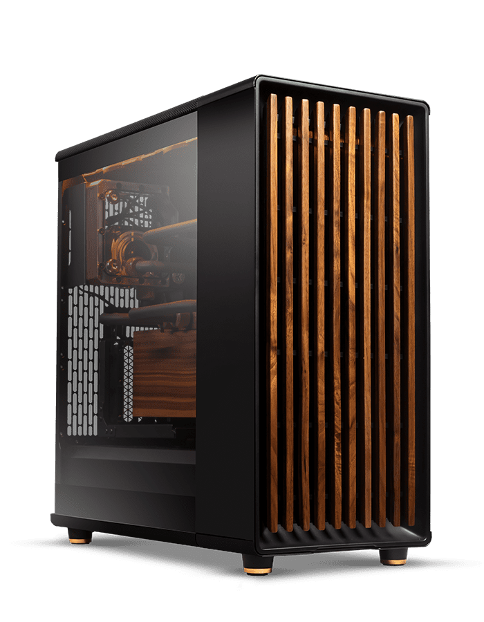 Fractal Design North Custom Water-Cooled Gaming PC - Intel Core i7-14700KF, NVIDIA RTX 4080, 48GB DDR5 RAM, 2TB SSD, 1000W PSU, Wi-Fi & BT - COOLBABY