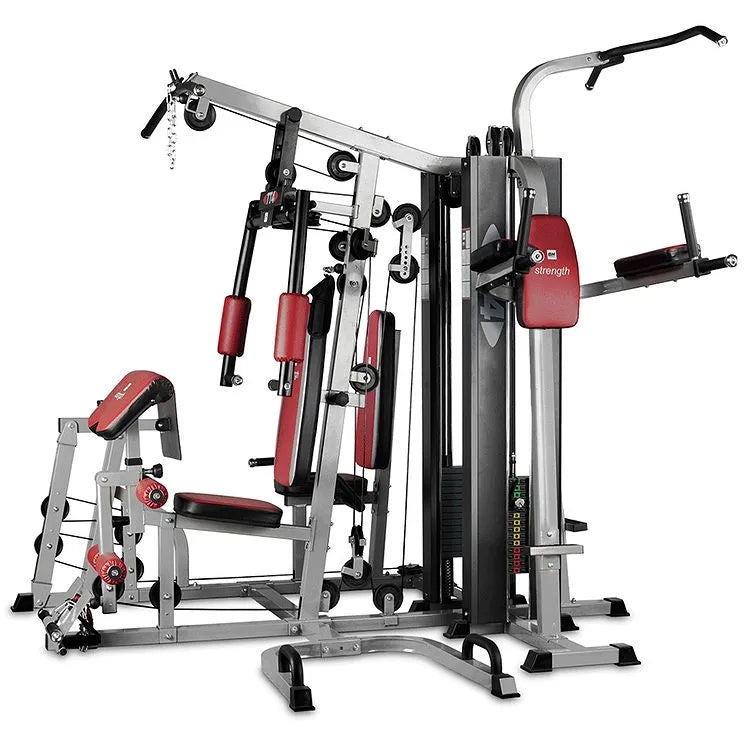 COOLBABY BH Fitness G159 TT4 Multi Station: Versatile 4-User Gym Machine with Professional Load System - COOLBABY