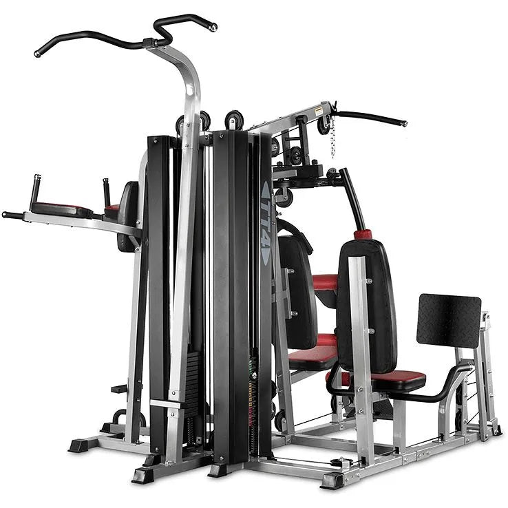 COOLBABY BH Fitness G159 TT4 Multi Station: Versatile 4-User Gym Machine with Professional Load System - COOLBABY