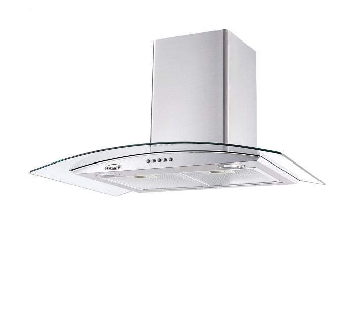 COOLBABY GH90S22 Stainless Steel Range Hood with Powerful Motor, LED Lighting - COOLBABY