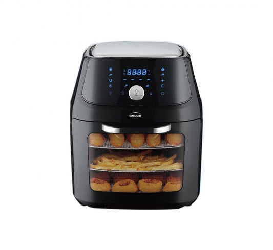 COOLBABY 16L Digital Air Fryer GKA20AF Black with Visible Window - 1800W Rapid Air Circulate System - COOLBABY