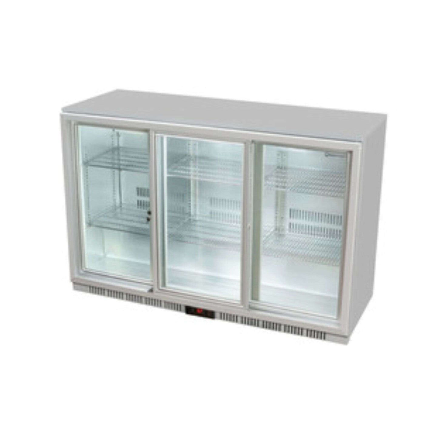 Bar Cooler, Capacity 220 liters, silver color - COOLBABY