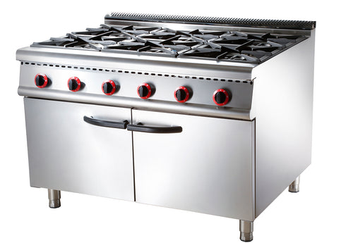 Grace Commercial Gas Stove with 4 Burners - COOLBABY