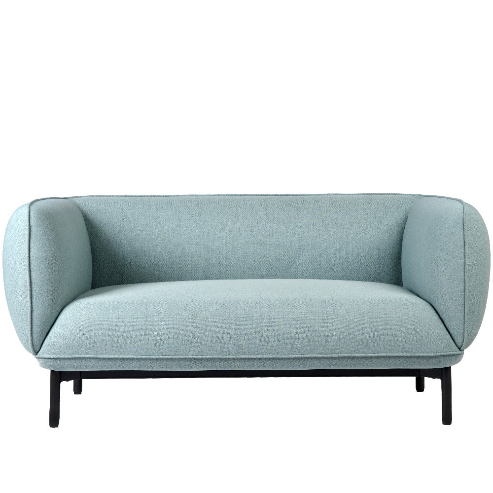 COOLBABY Aspen Lounge Sofa – Modern Fabric Upholstery with Steel Legs & Wood Frame - COOLBABY