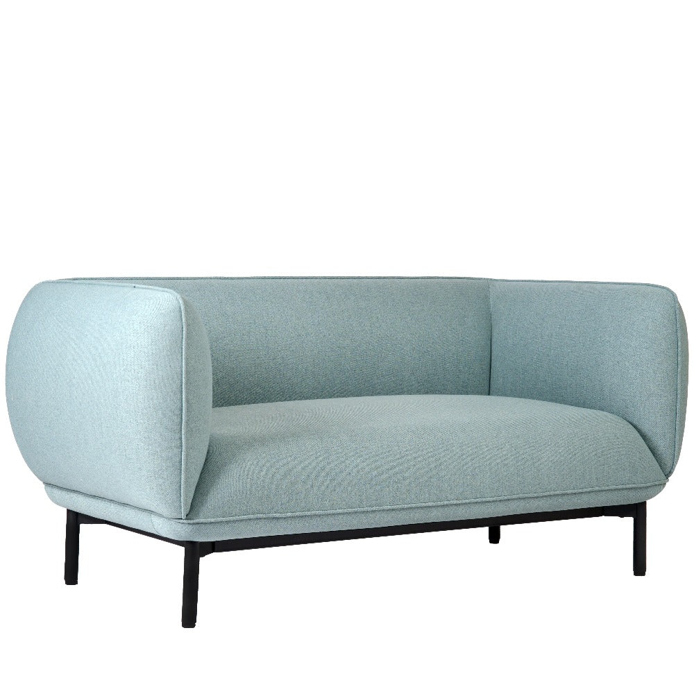 COOLBABY Aspen Lounge Sofa – Modern Fabric Upholstery with Steel Legs & Wood Frame - COOLBABY