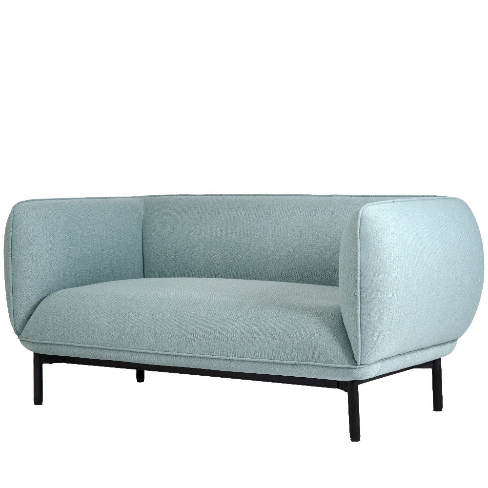 COOLBABY Aspen Lounge Sofa – Modern Fabric Upholstery with Steel Legs & Wood Frame - COOLBABY