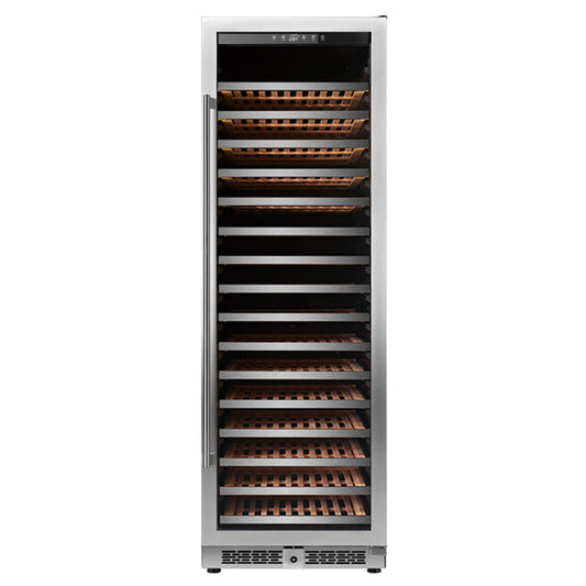 166 Bottle Single Zone Freestanding/Built-In Wine Cellar Cooler Refrigerator