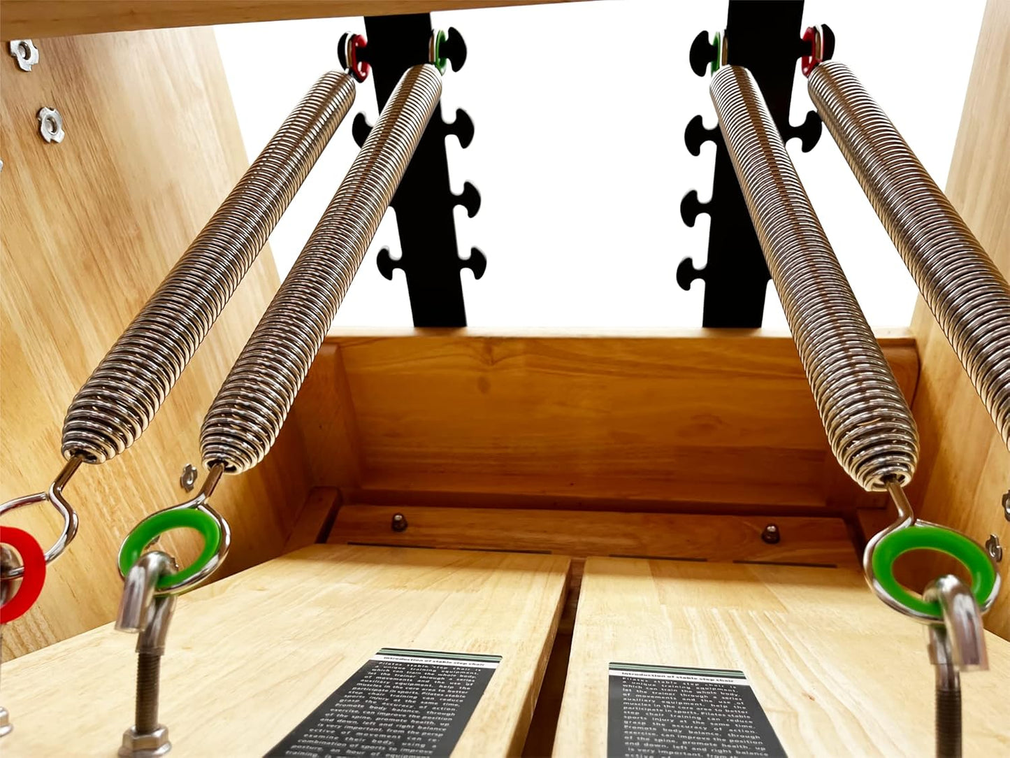 Wooden Pilates Chair – Compact Dual Handle Wunda Chair Yoga Pilates Split Pedal Stability Chair - COOLBABY