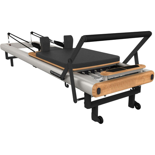 Portable Aluminum Pilates Reformer Machine for Studio Use Strengthen Core Muscles