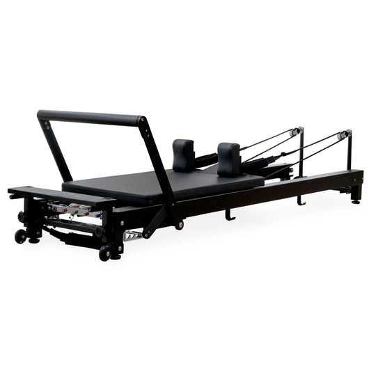 Upgraded Pilates Reformer Machine Set, Foldable Pilates Equipment for Home Training