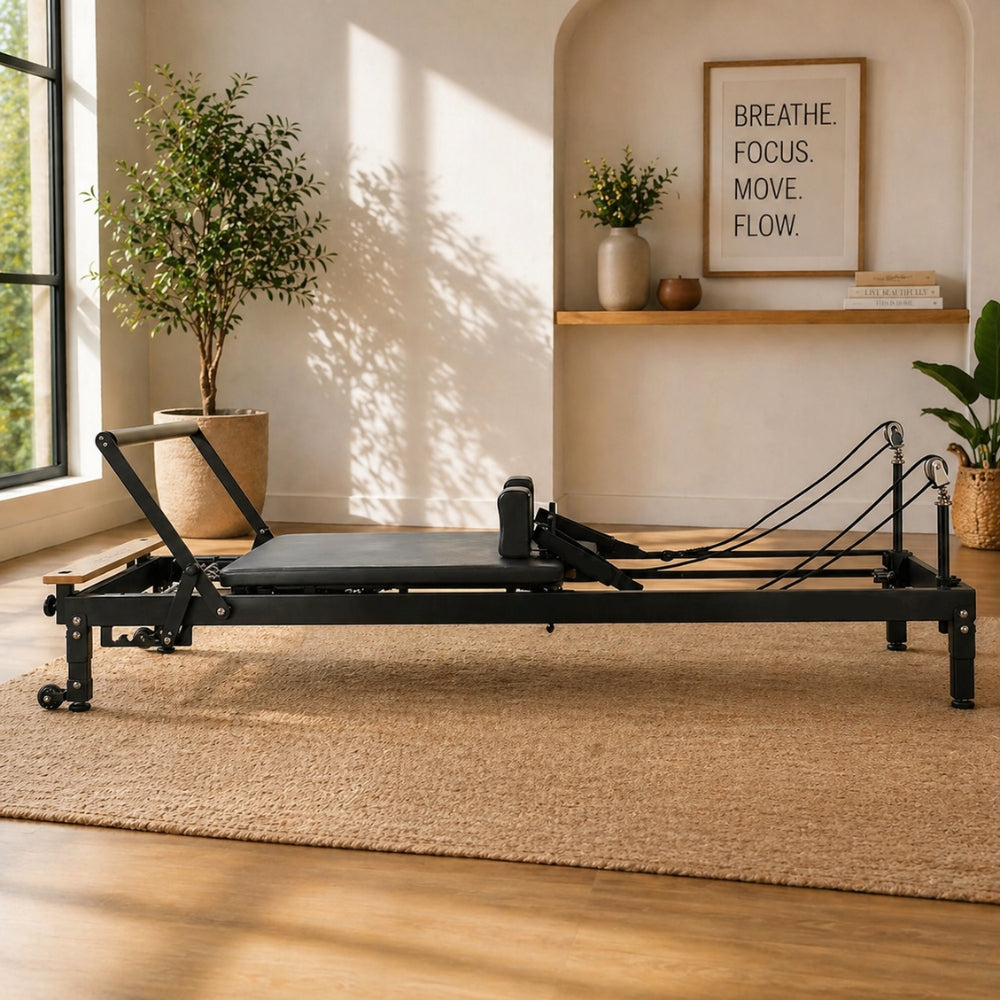 Pilates Reformer Aluminium Reformer Pilates Core Training Bed Machine for Studio