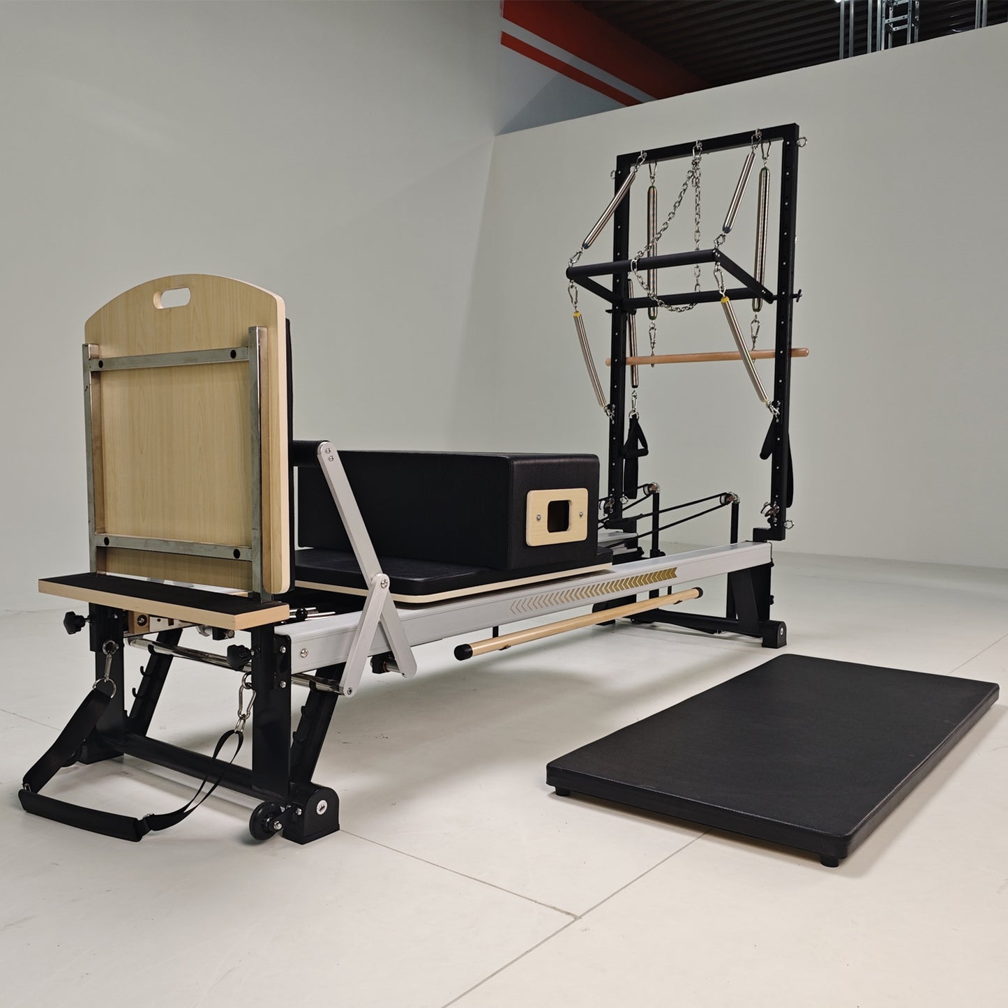 Professional Studio Training Aluminum Pilates Reformer with Trapeze Home Commercial Pilates Equipment Tower