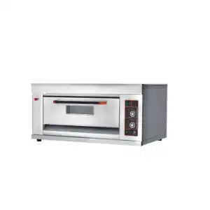 Deck 2-Tray Electric Oven, Stainless steel With timer control - COOLBABY