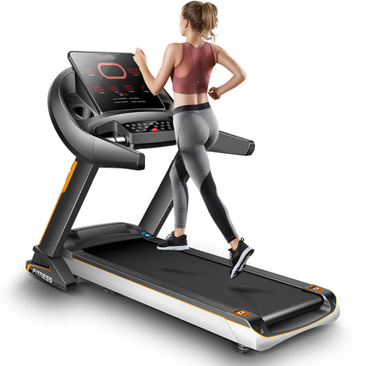 Fitness PBJ24 Treadmill 4HP Peak Motor, Auto Incline, Speed Range1-18 Km, LED Display, 150 Kg User   Weight,Hydraulic Foldable, Inbuilt Speakers