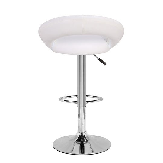 Bar Stool, Sleek Chrome Base For Kitchens, Home, Dining Areas - COOLBABY