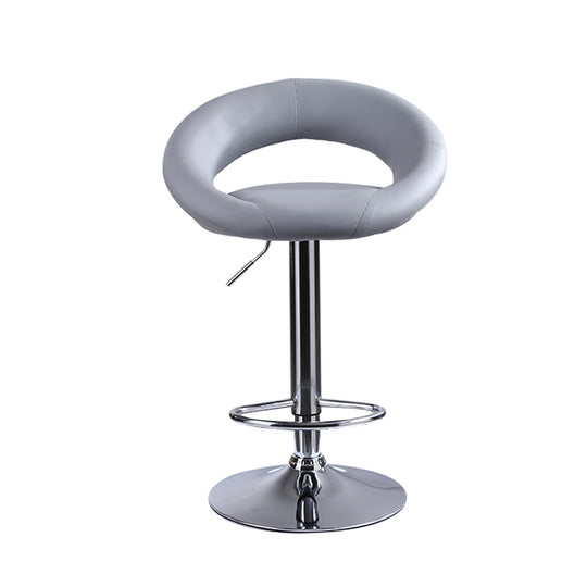 Bar Stool, Sleek Chrome Base For Kitchens, Home, Dining Areas - COOLBABY